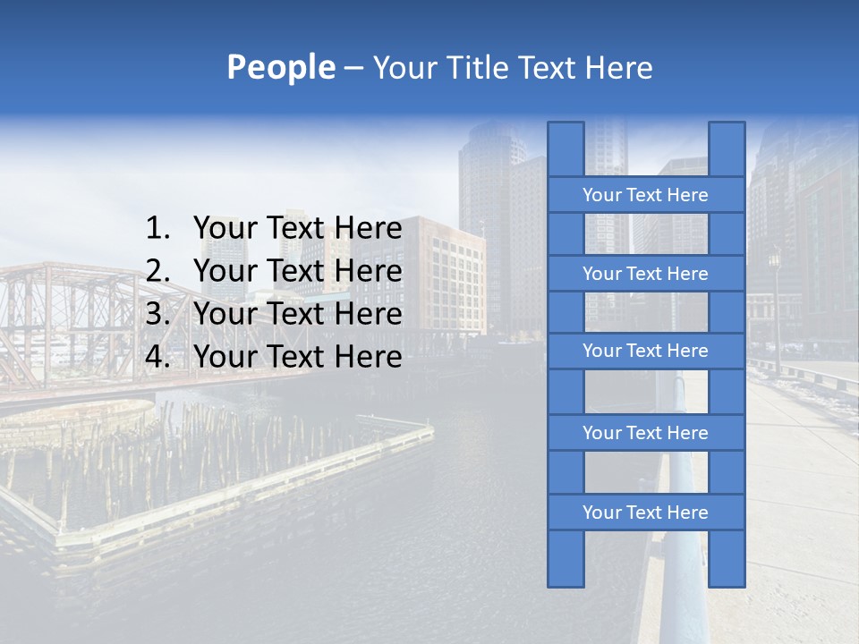 Older Elderly Pensioner PowerPoint Template