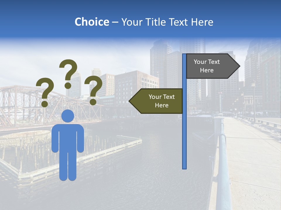 Older Elderly Pensioner PowerPoint Template