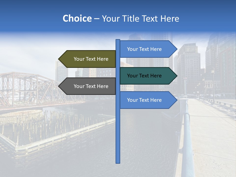 Older Elderly Pensioner PowerPoint Template