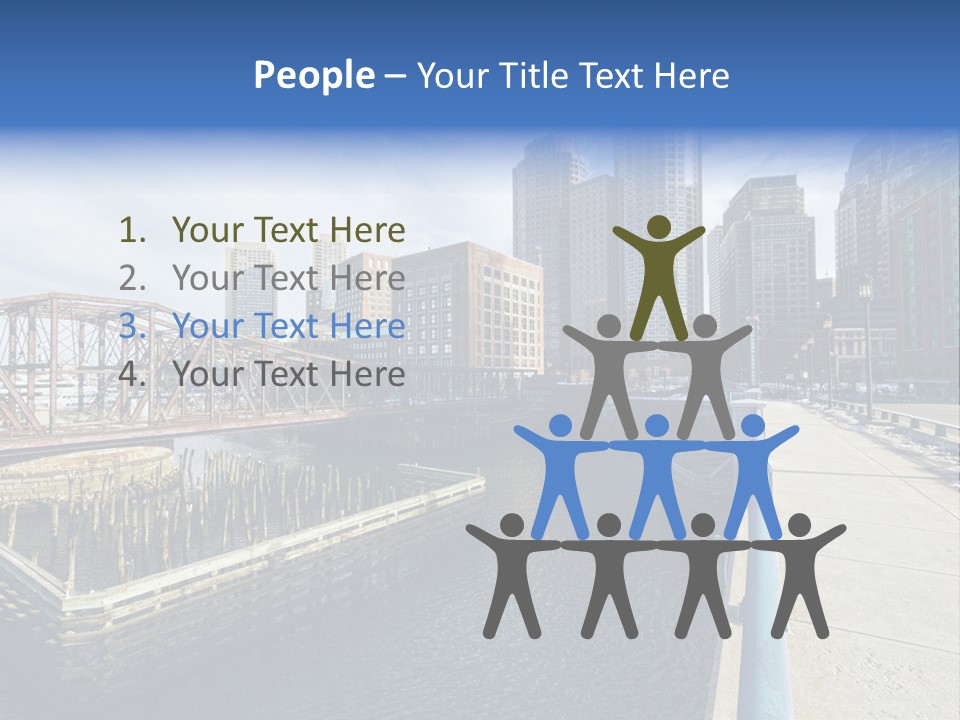 Older Elderly Pensioner PowerPoint Template