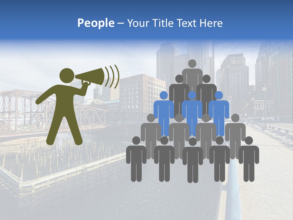 Older Elderly Pensioner PowerPoint Template