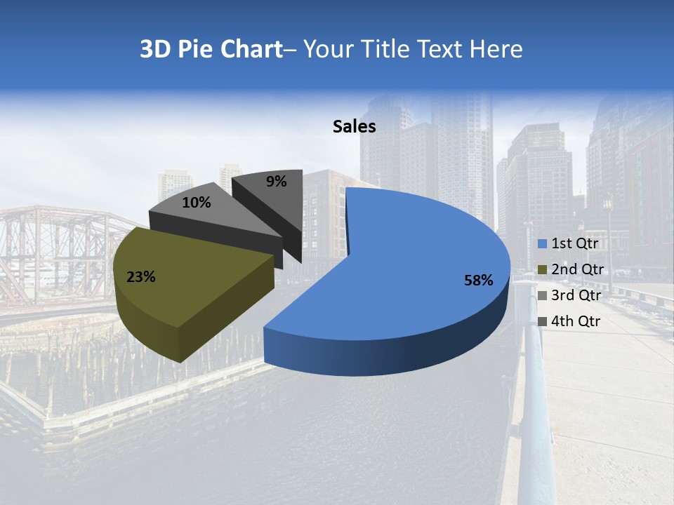 Older Elderly Pensioner PowerPoint Template