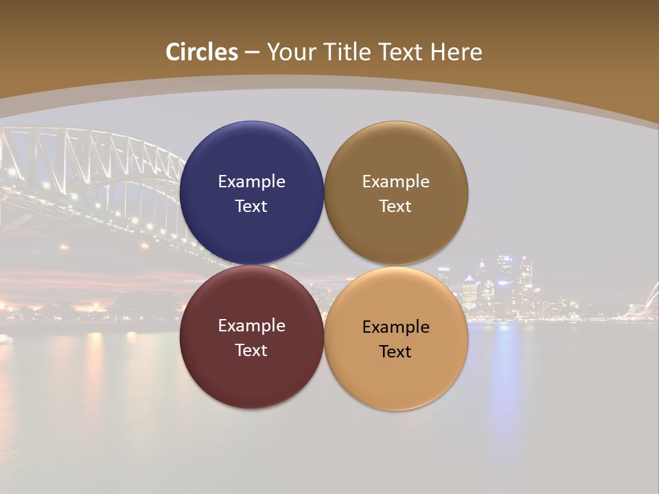 White Portrait Elderly PowerPoint Template