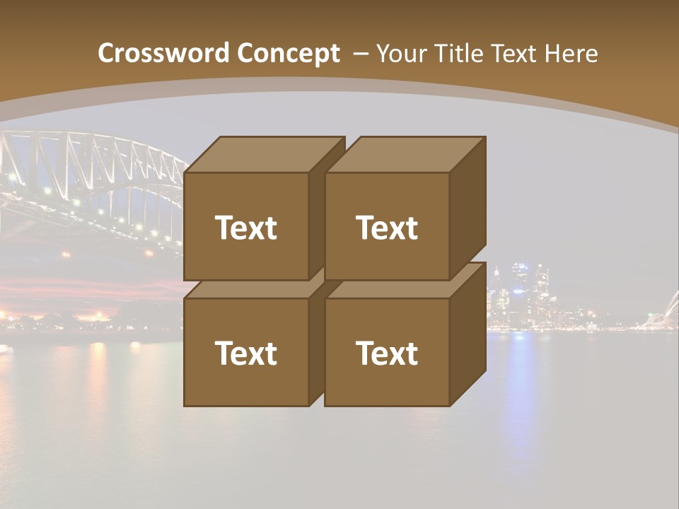 White Portrait Elderly PowerPoint Template