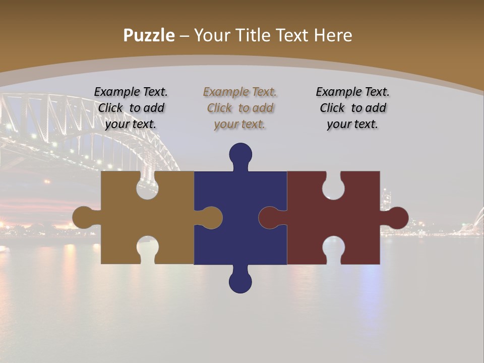 White Portrait Elderly PowerPoint Template