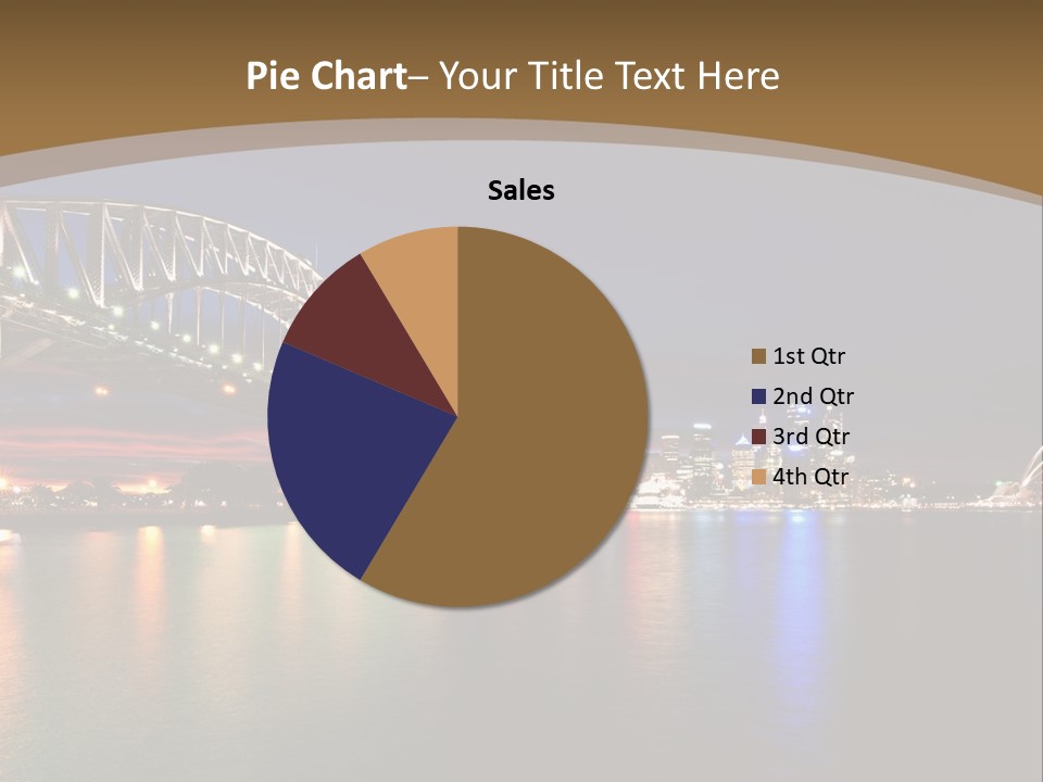 White Portrait Elderly PowerPoint Template