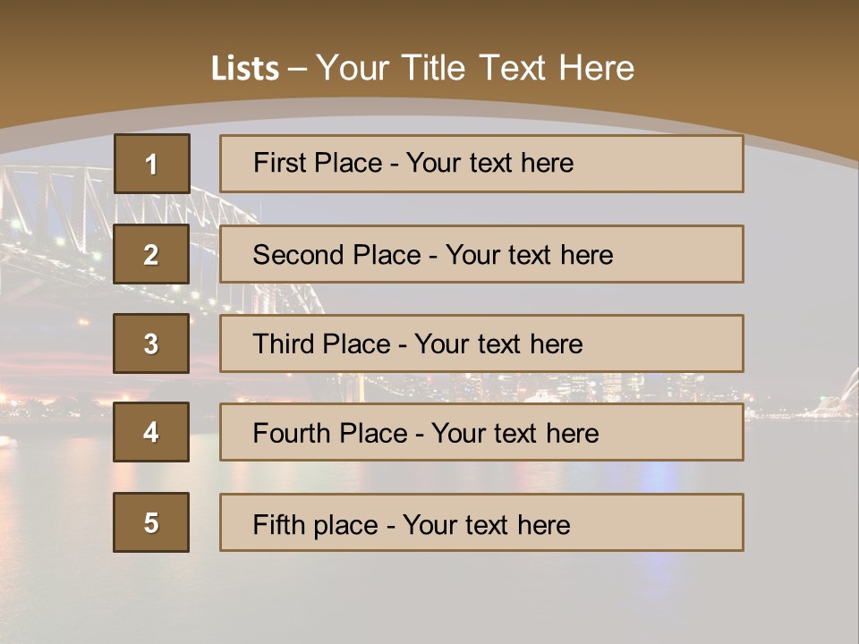 White Portrait Elderly PowerPoint Template