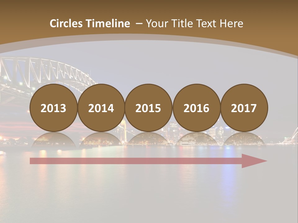 White Portrait Elderly PowerPoint Template