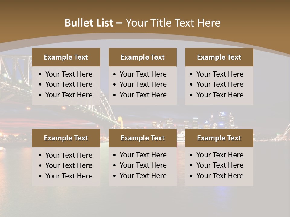 White Portrait Elderly PowerPoint Template