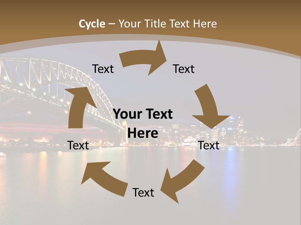 White Portrait Elderly PowerPoint Template