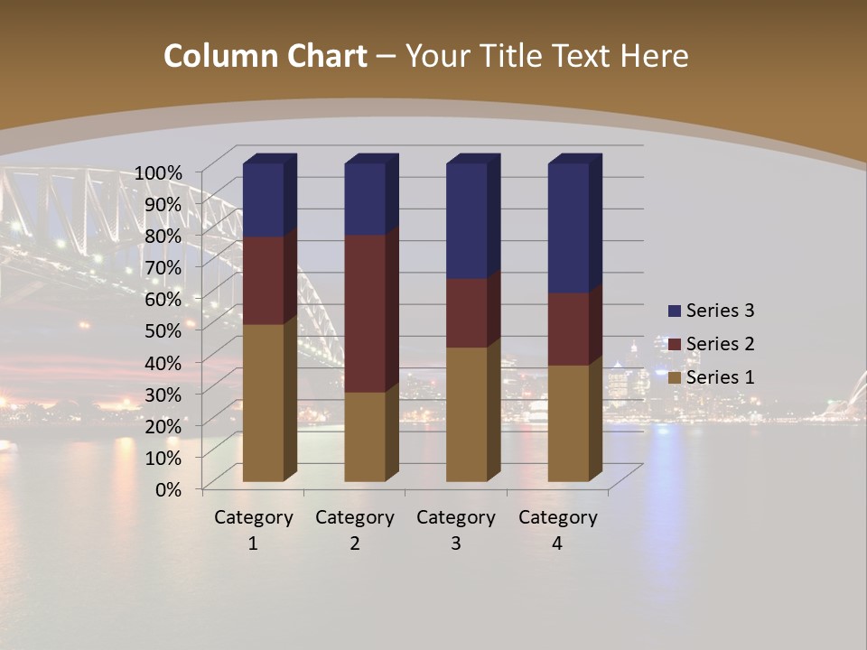 White Portrait Elderly PowerPoint Template