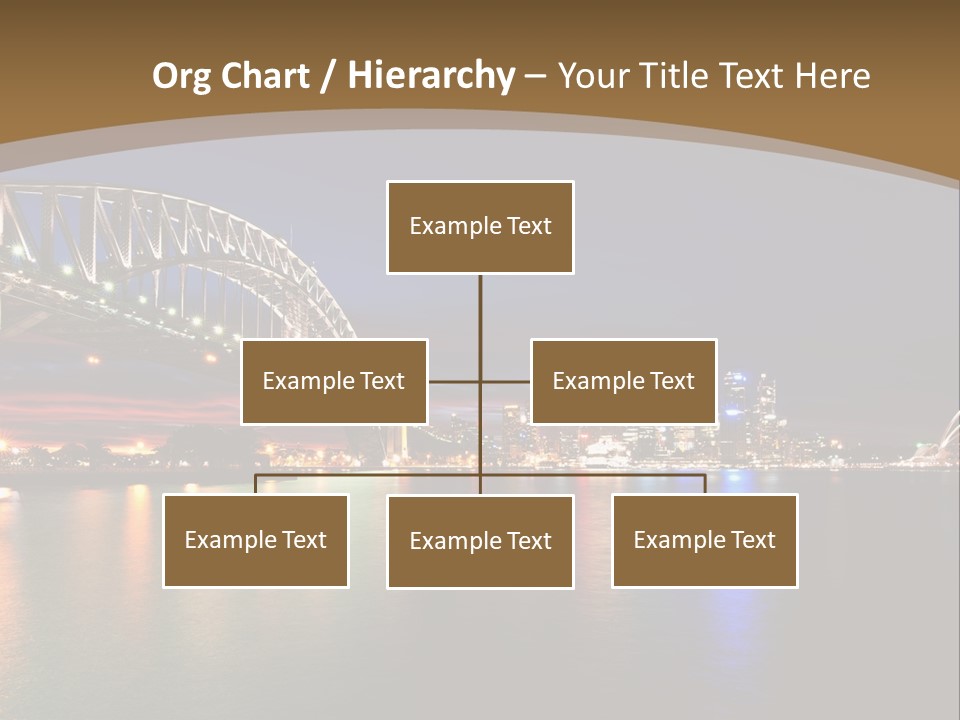 White Portrait Elderly PowerPoint Template