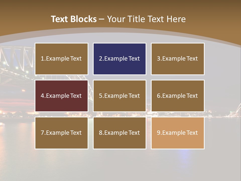 White Portrait Elderly PowerPoint Template