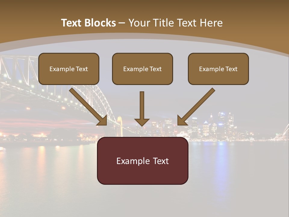White Portrait Elderly PowerPoint Template