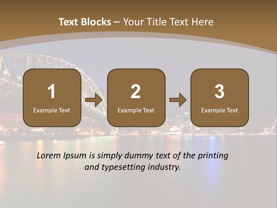 White Portrait Elderly PowerPoint Template