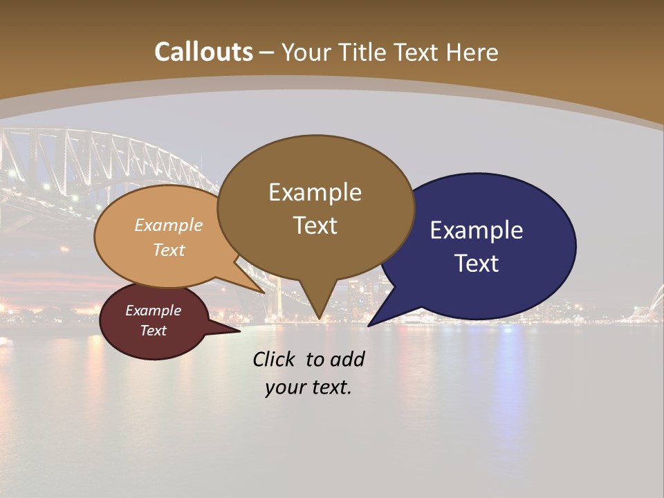 White Portrait Elderly PowerPoint Template