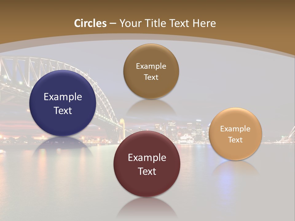 White Portrait Elderly PowerPoint Template