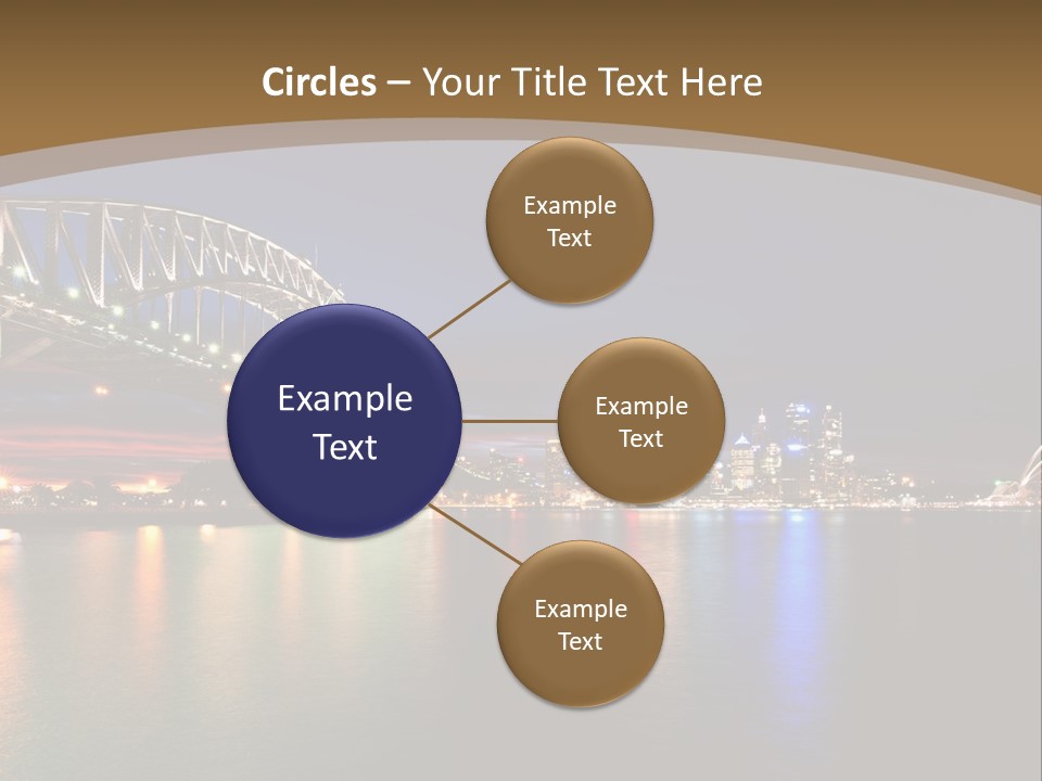 White Portrait Elderly PowerPoint Template