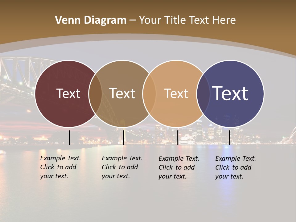 White Portrait Elderly PowerPoint Template