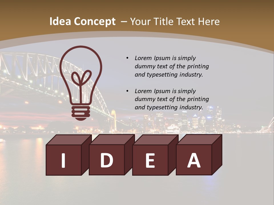 White Portrait Elderly PowerPoint Template