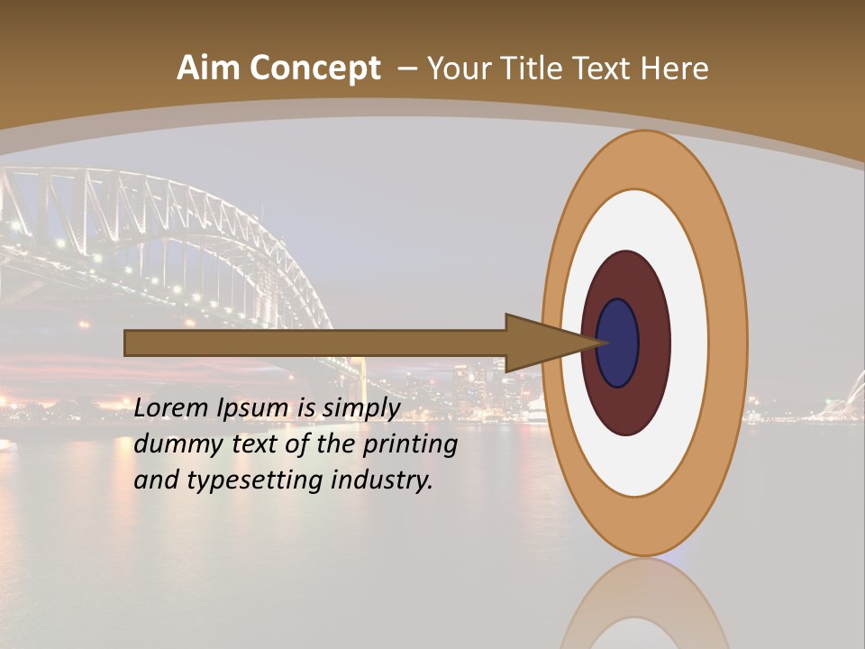 White Portrait Elderly PowerPoint Template