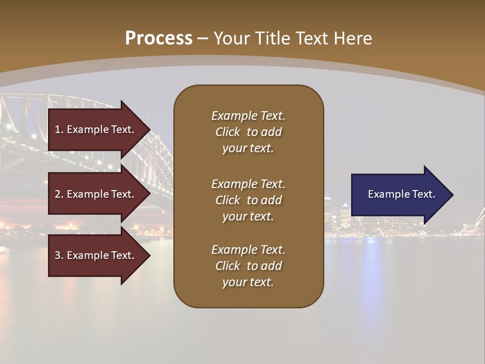 White Portrait Elderly PowerPoint Template