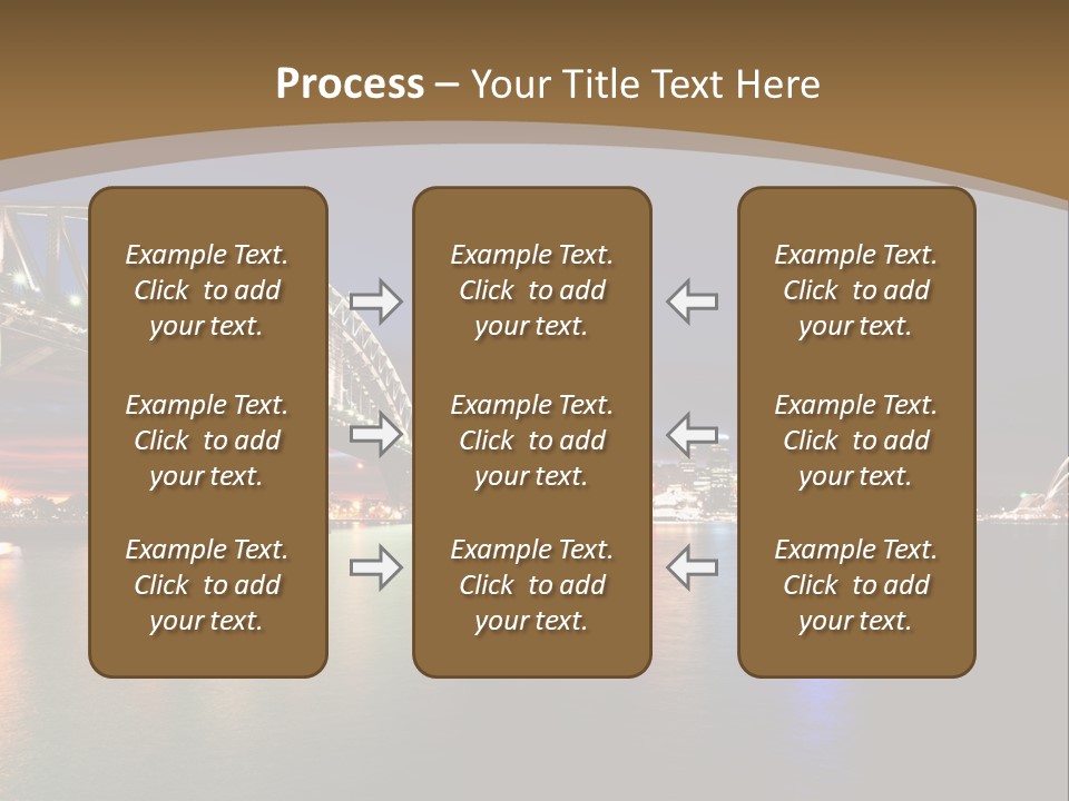 White Portrait Elderly PowerPoint Template