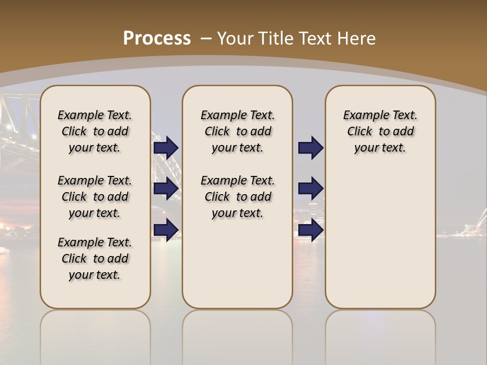 White Portrait Elderly PowerPoint Template