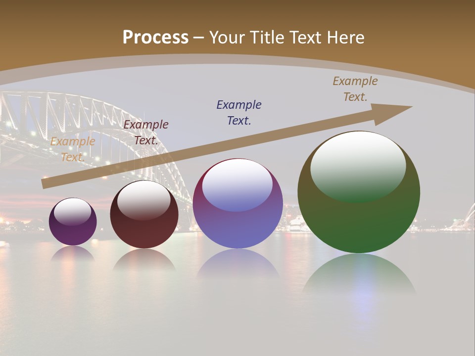 White Portrait Elderly PowerPoint Template