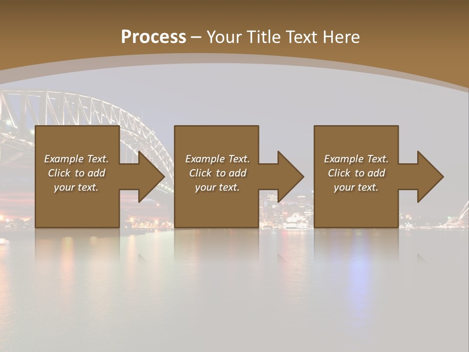 White Portrait Elderly PowerPoint Template