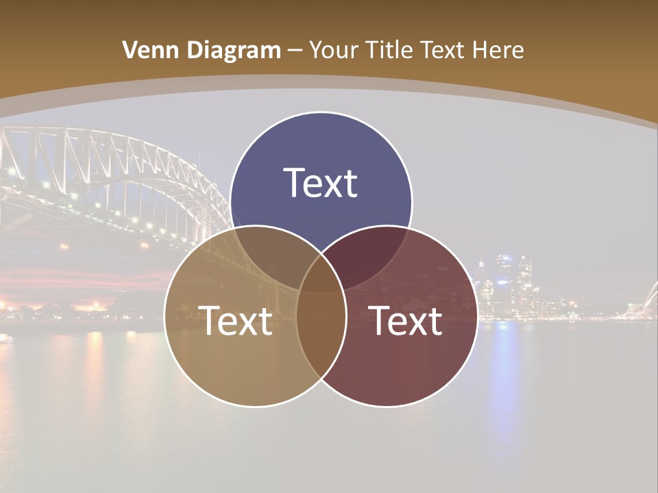 White Portrait Elderly PowerPoint Template