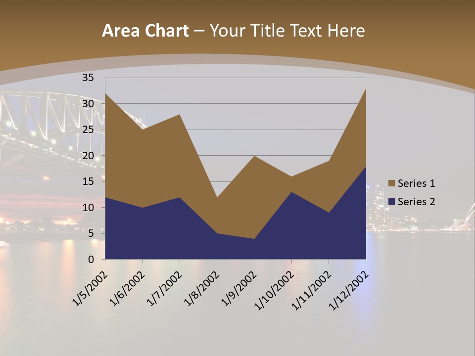 White Portrait Elderly PowerPoint Template