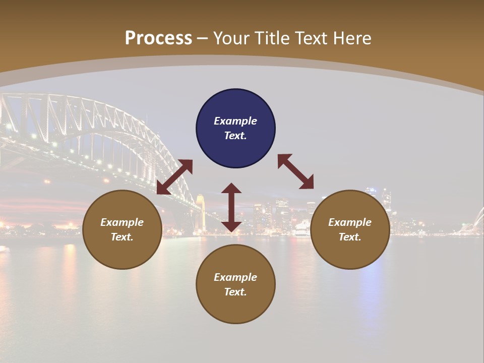 White Portrait Elderly PowerPoint Template