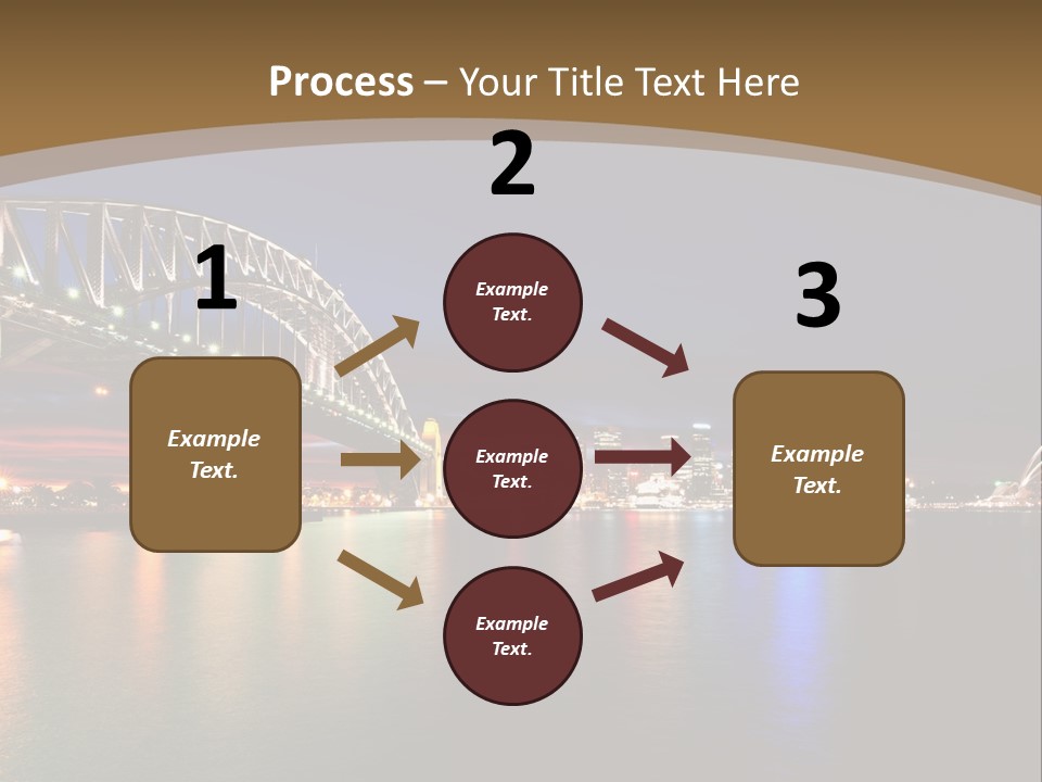 White Portrait Elderly PowerPoint Template