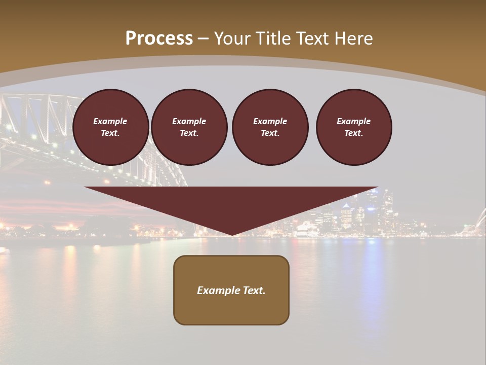 White Portrait Elderly PowerPoint Template