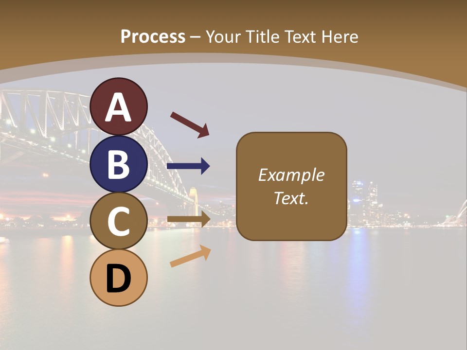 White Portrait Elderly PowerPoint Template