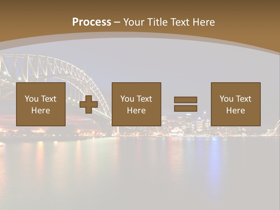 White Portrait Elderly PowerPoint Template