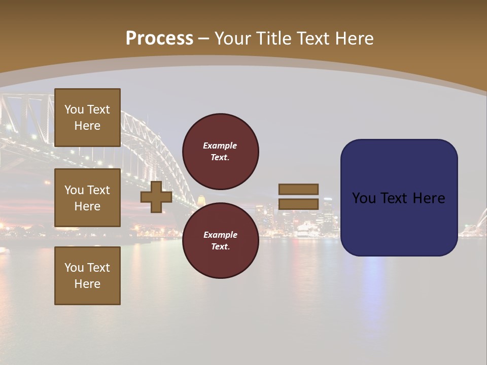 White Portrait Elderly PowerPoint Template