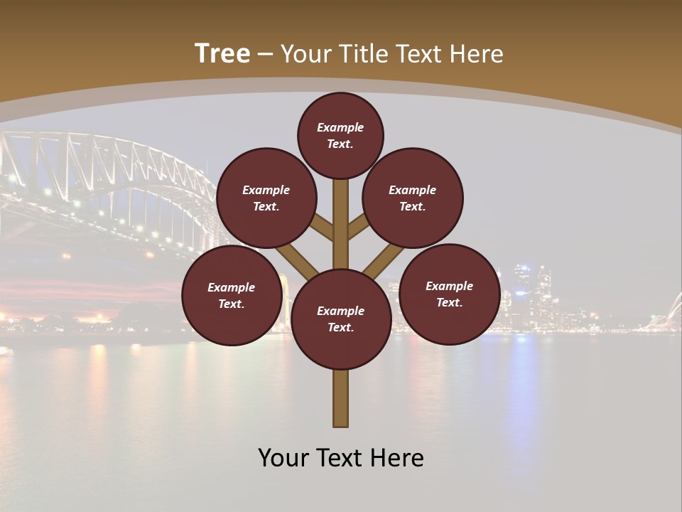 White Portrait Elderly PowerPoint Template