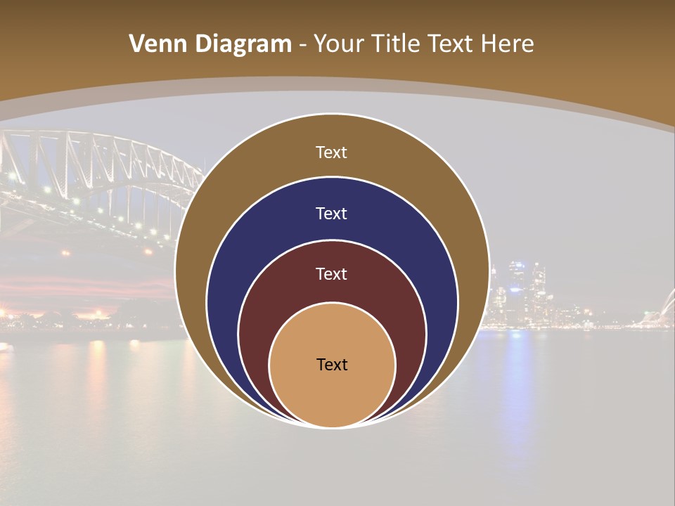 White Portrait Elderly PowerPoint Template