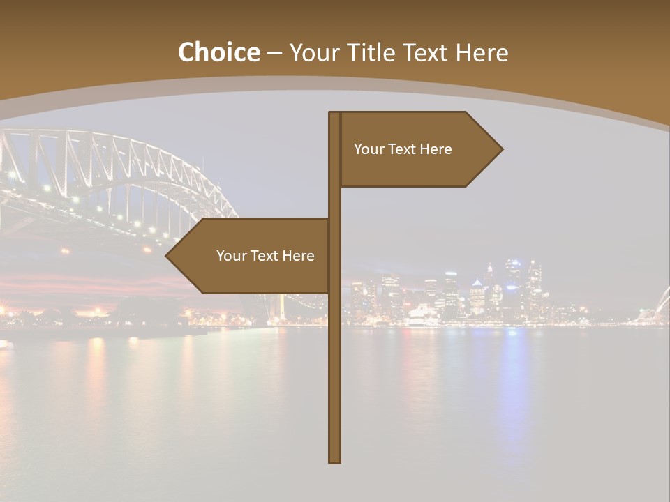 White Portrait Elderly PowerPoint Template