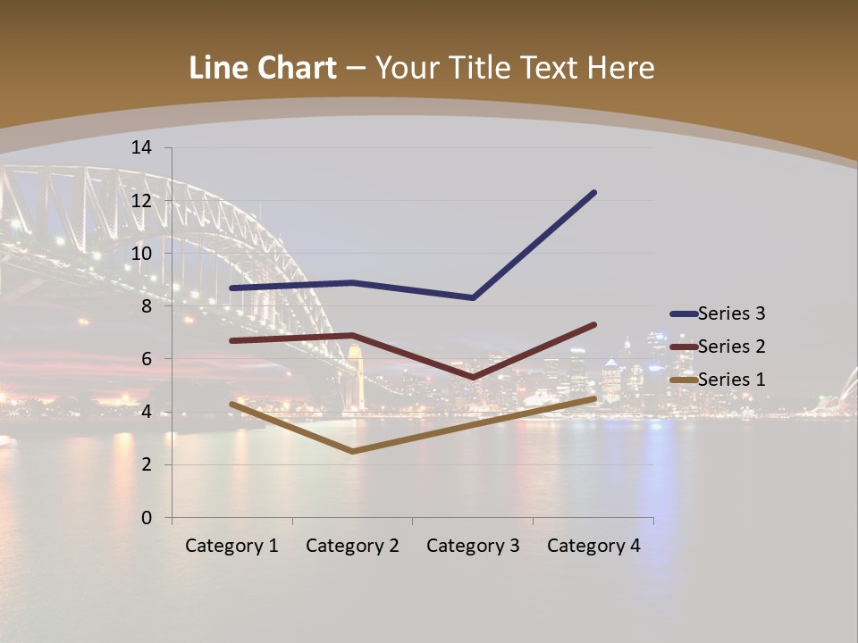 White Portrait Elderly PowerPoint Template