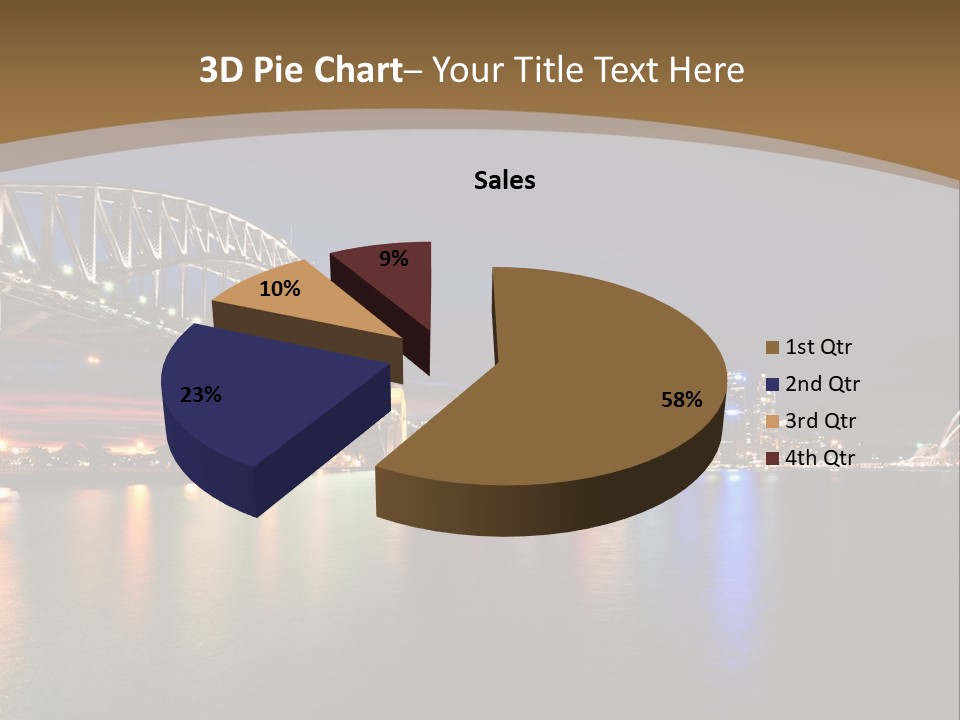 White Portrait Elderly PowerPoint Template