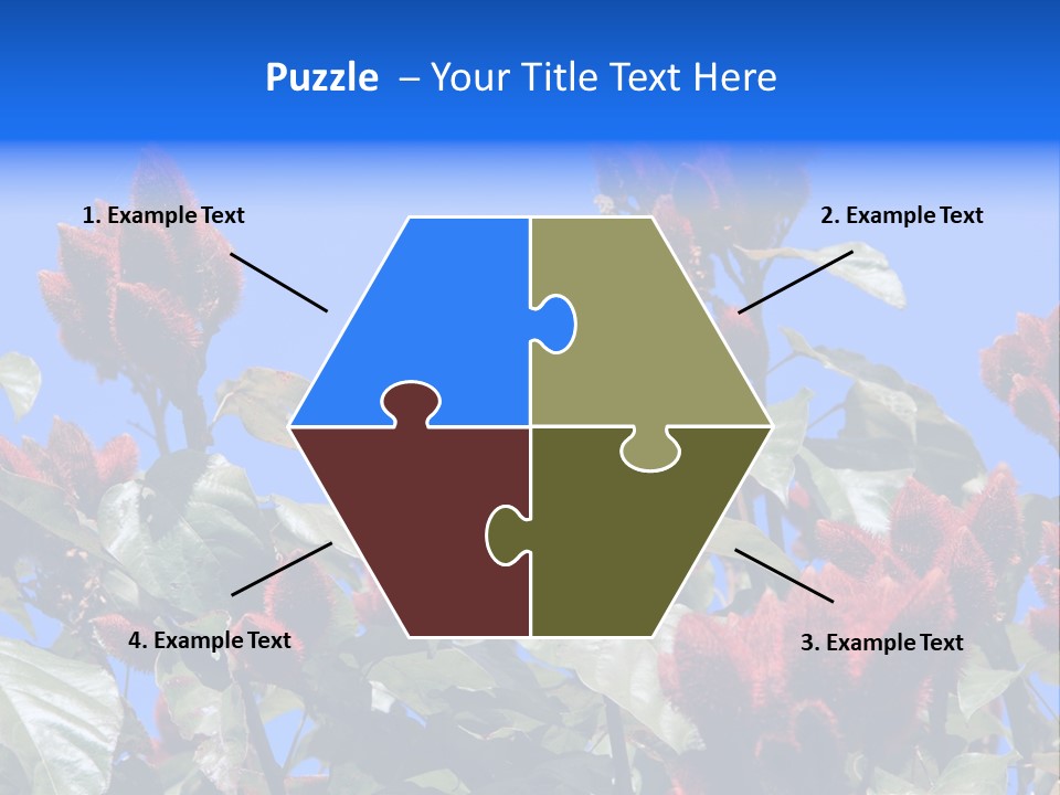 Standing Calm Portrait PowerPoint Template