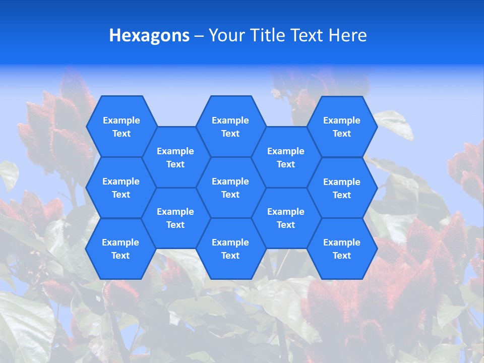 Standing Calm Portrait PowerPoint Template