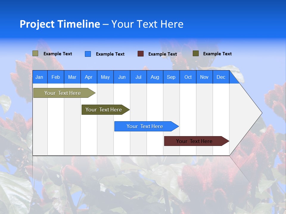 Standing Calm Portrait PowerPoint Template