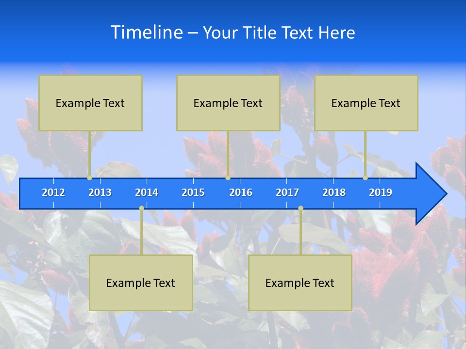 Standing Calm Portrait PowerPoint Template
