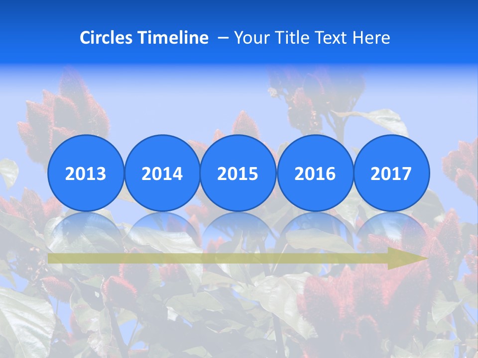 Standing Calm Portrait PowerPoint Template