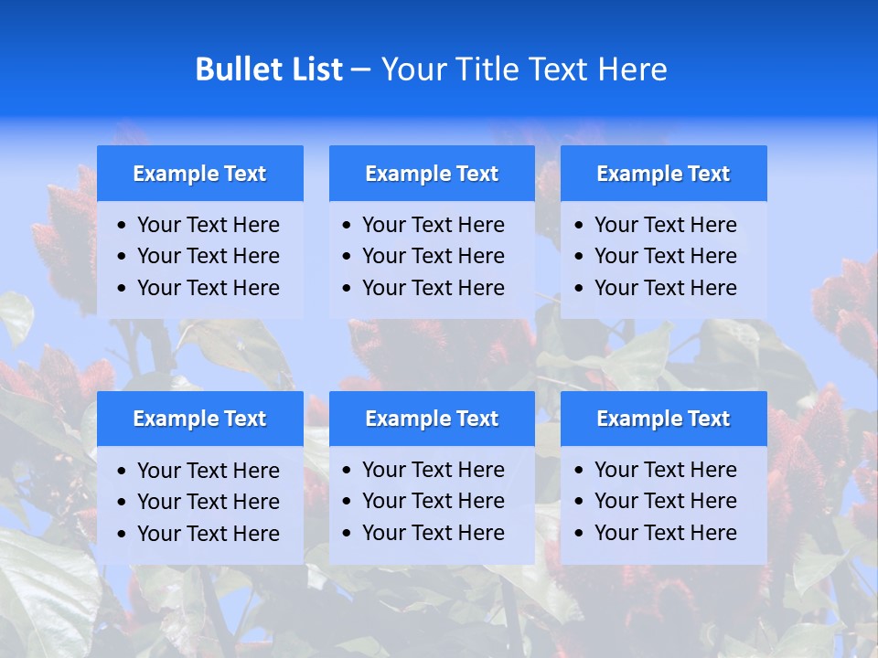 Standing Calm Portrait PowerPoint Template