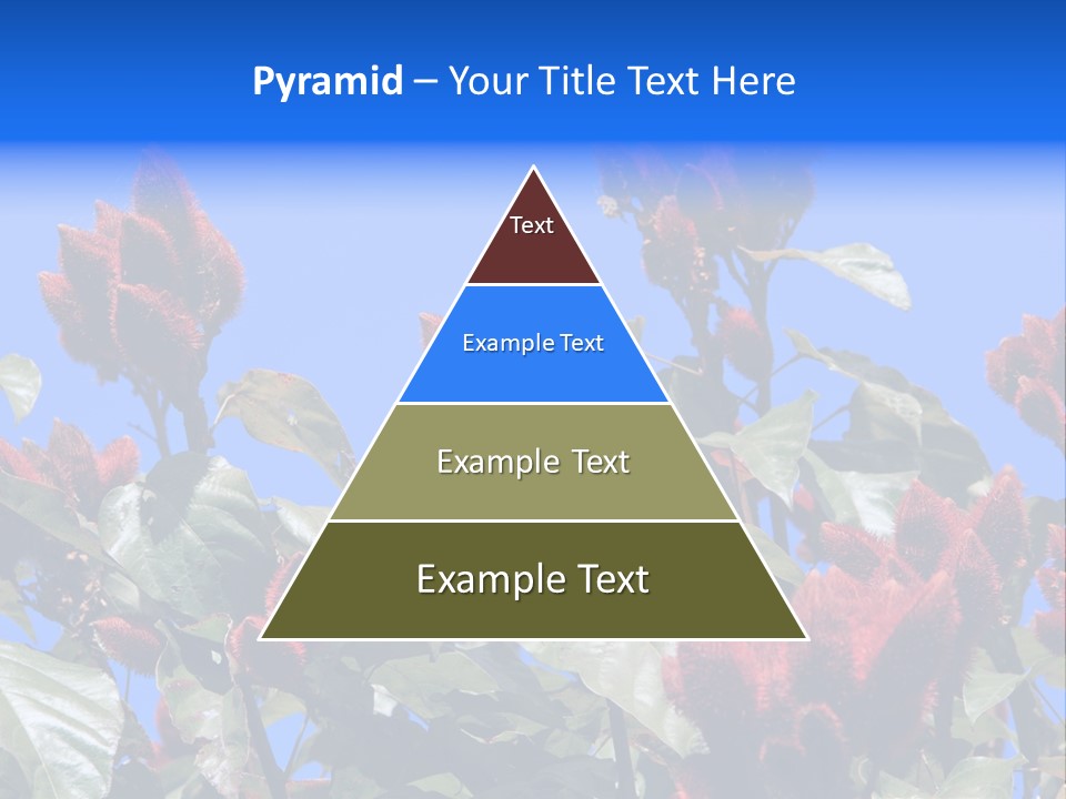 Standing Calm Portrait PowerPoint Template